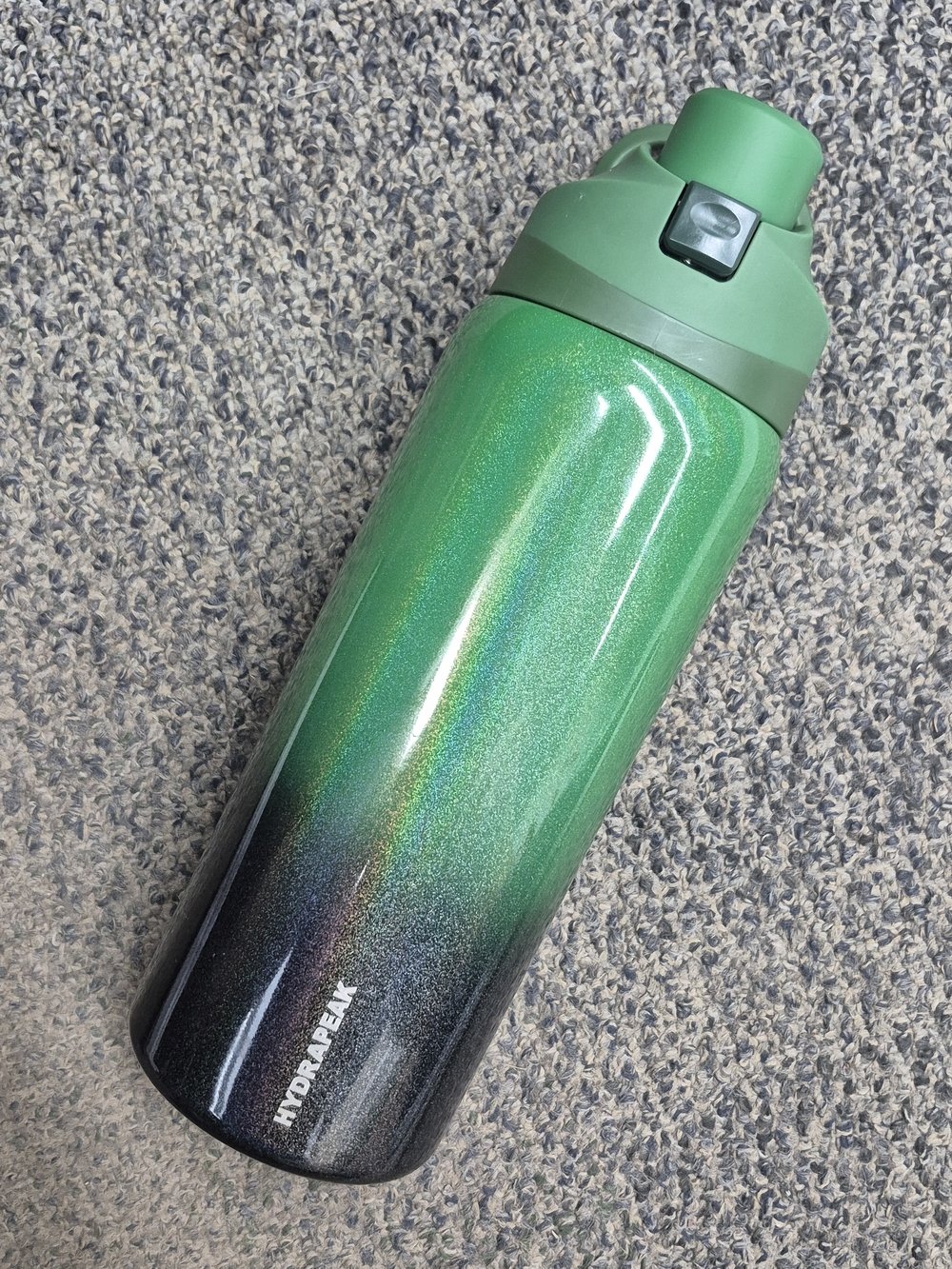 "Wicked" HydraPeak Green Ombre Stainless Water Bottle